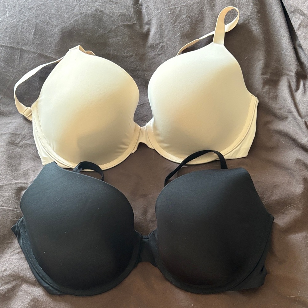 Victoria’s Secret Black and Nude Bras